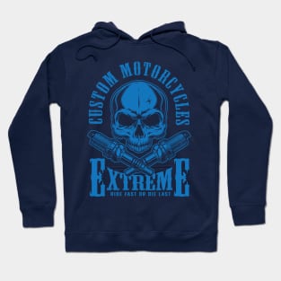 Extreme Custom Motorcycles American Retro Hoodie